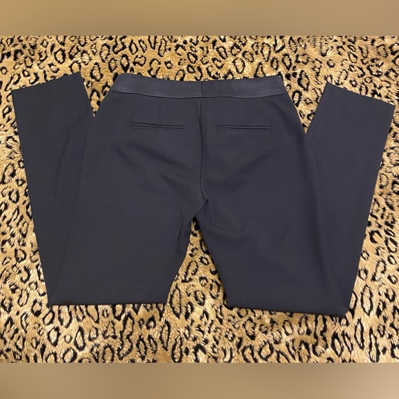 Ann Taylor Black Cropped Tuxedo Pants - Picture 3 of 4